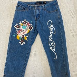 Ed Hardy Capri Jeans (9-10)